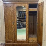 Victorian dressing room of the nineteenth in blond mahogany - removable