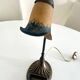 Lampe à poser orientable en pâte de verre, années 60