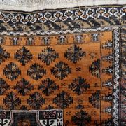 Tapis Baluch afghan ancien fait main, 107 cm x 189 cm, années 1920