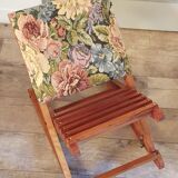 Foot rest tapestry