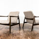 Paire de fauteuils GFM-64 par Edmund Homa Années 1960