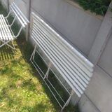 2 bancs jardin  pliables