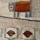 Tapestry "Buffalo" designed by Piotr Grabowski Cepelia 1978