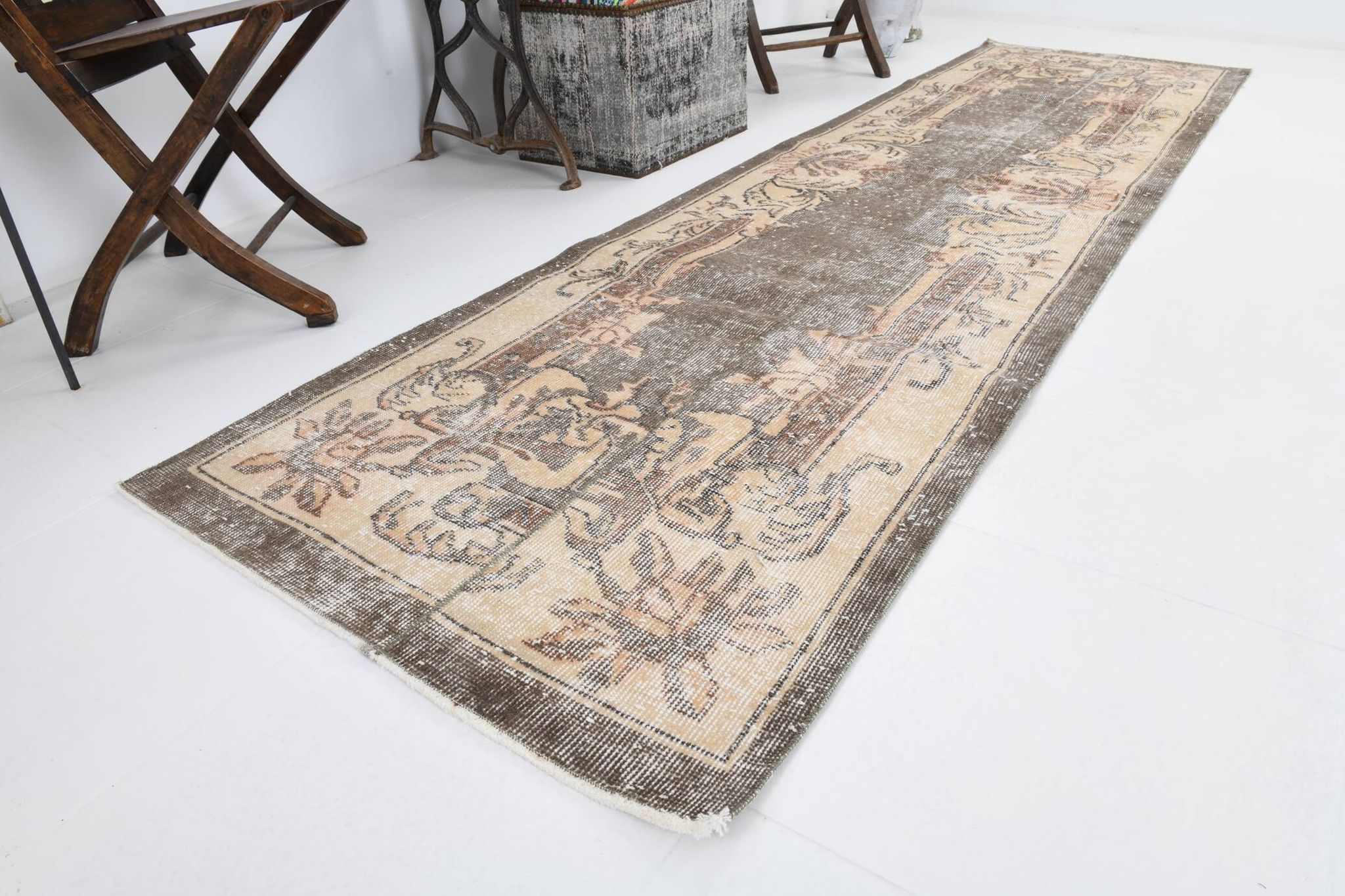 Tapis de course oriental turc 3x10, 84x306Cm