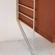 “String” wall-mounted shelving unit, Nisse Strinning BFB-hyllan, 1950s–60s