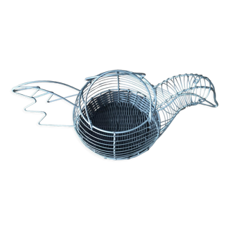 Egg basket wire and braiding