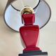 VINTAGE Chic Ceramic and Velvet LAMP