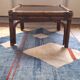 Bamboo and smoked glass coffee table,1960s
