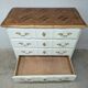 Vintage walnut commode refurbished