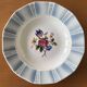 6 antique deep plates in Sarreguemines earthenware