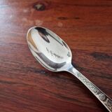 Christofle - Villeroy model dessert spoon - in silver-plated metal