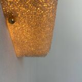 Vintage brass and Perspex wall lamp, France 1960