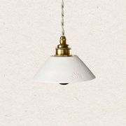 PITCHOUN - White terracotta - Pendant light