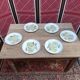 Ancienne table de ferme, 6 couverts et 2 tiroirs