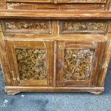 Buffet 2 corps sapin Alsace cottage 1920