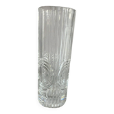 Crystal glass lentil vase