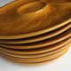 8 ceramic artichoke plates