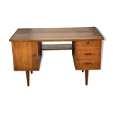 Vintage mid century modern oak desk