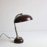 Metal Desk Lamp With Ring Light by Hala, the Netherlands 1950S