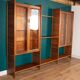 Retro Teak 1960s Mid Century Three Bay Ladder Shelving System