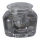 Old glass inkwell