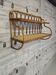 Rattan wall shelf