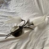 Vintage "tulip" wall light