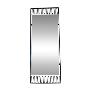 miroir fer forgé mid-century,