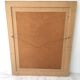 Tableau huile sur bois portrait masculin