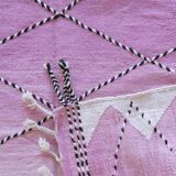 Pink Kilim Rug - 245 x 171 cm