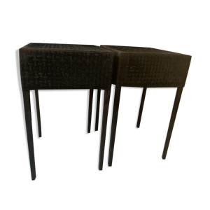 Paire de tables d'appoint