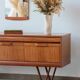 Elliott's buffet from Newbury: an icon of mid-century design in teak.