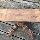 Large round oak table