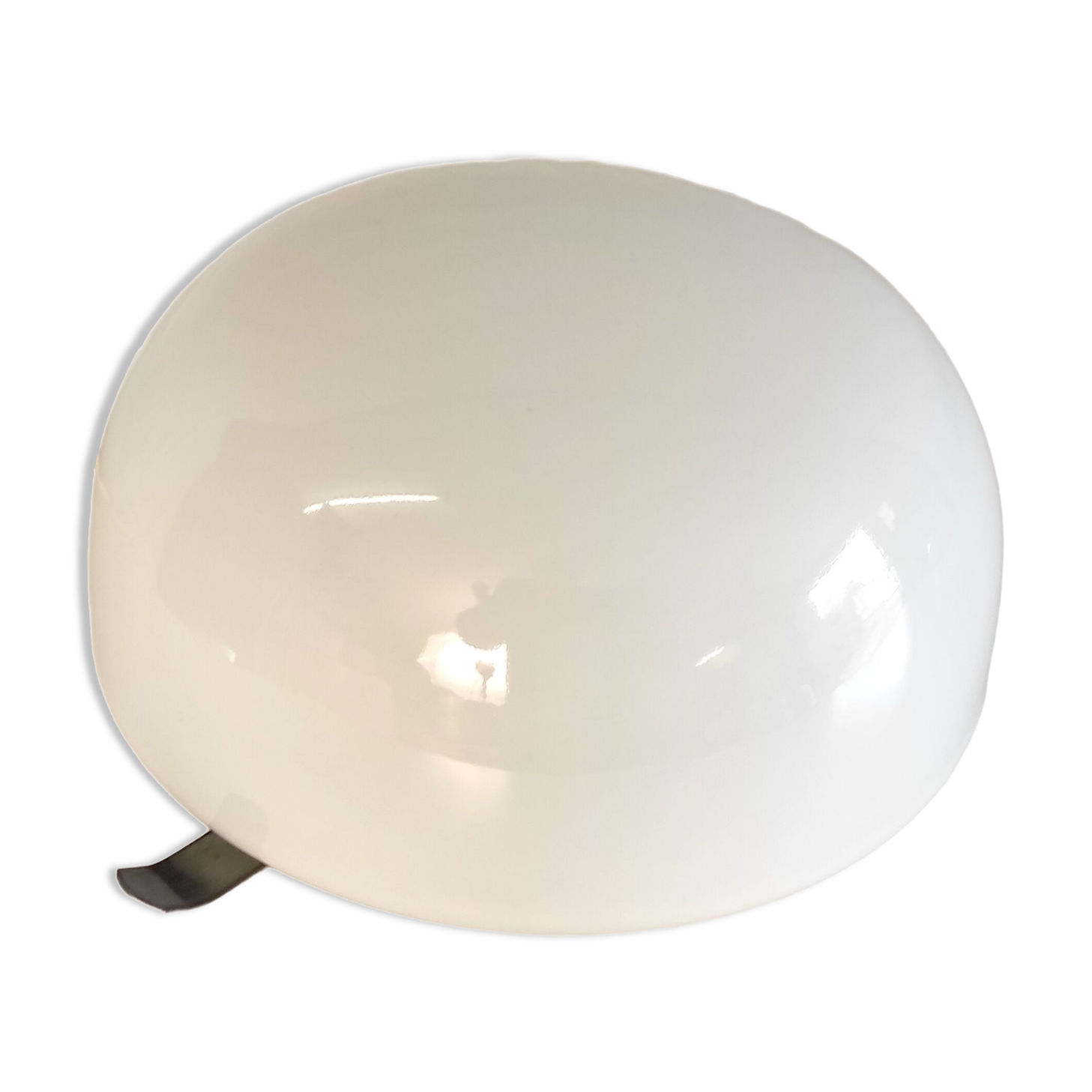 Ceiling lamp globe opaline white diam. 20 cm – 60s