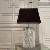 Marble bedside lamp, 1980s