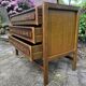 Tinted Oak Chest of Drawers, Henry Kjaernulf Style, 1960-70, Danish Design