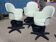 3 Gogo office chairs – Marcello Ziliani for Sintesi – Italy 1980s