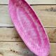 Plat ovale rose