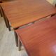 Scandinavian vintage gigognes tables