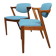 Ensemble de 2 chaises Z en teck modèle 42 de Kai Kristiansen pour Shou Andersen, Danemark