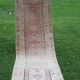 Vintage Turkish hallway rug 85x397 cm