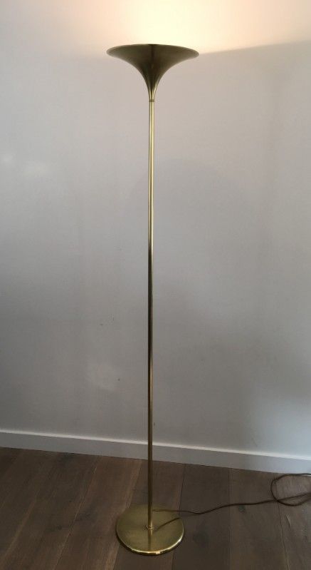 Design brass floor lamp