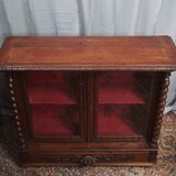 Louis XIII oak display case