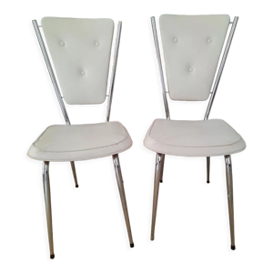 Paire de chaises vintage
