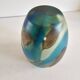 Ovoid vase in multicoloured blown glass signed Mdina - Circa 1960