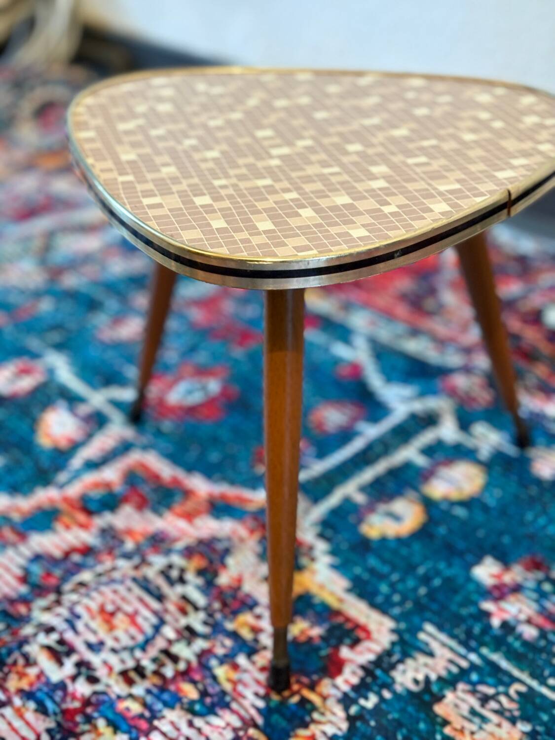 Table porte plante vintage