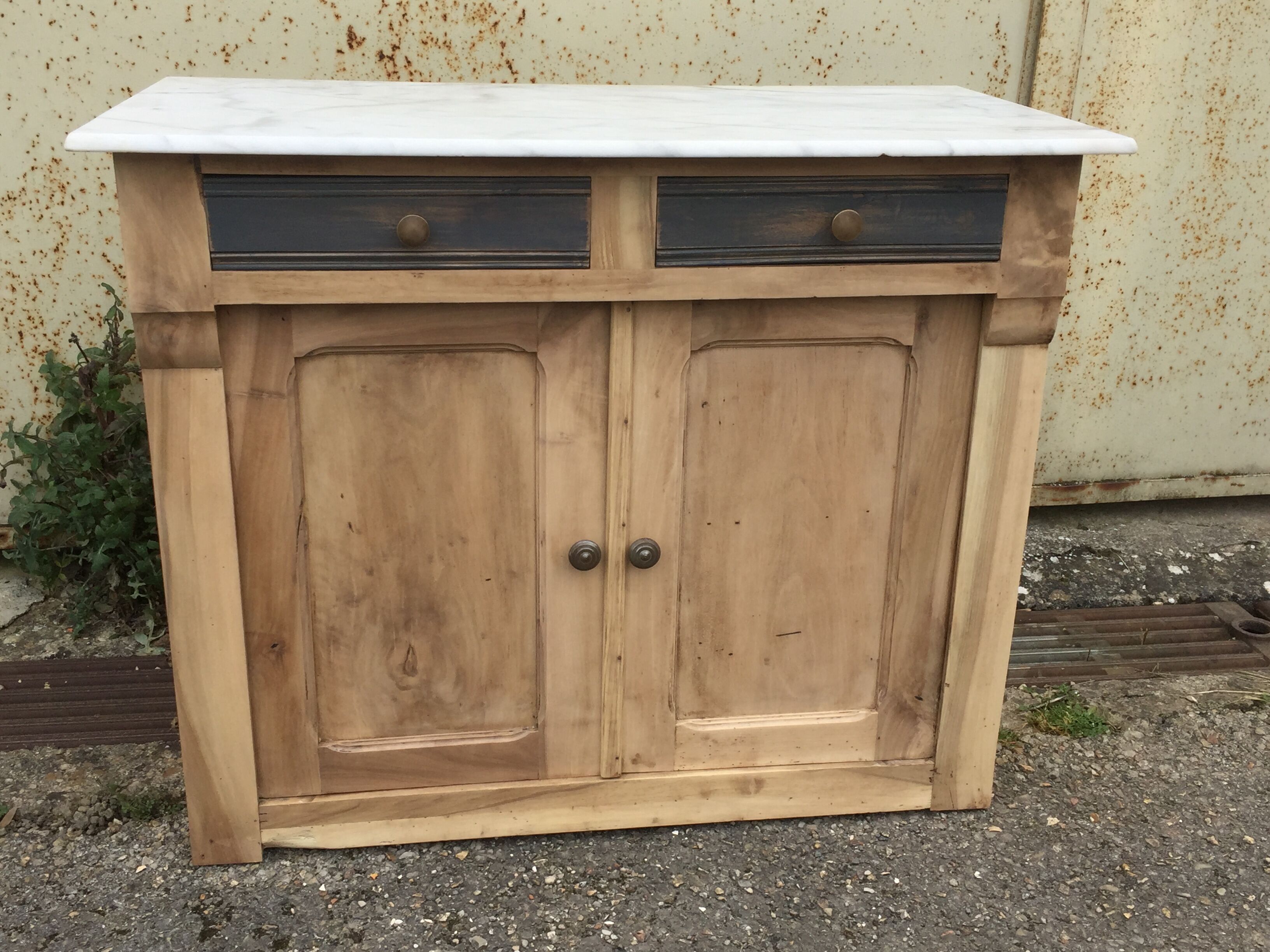 Marble top cabinet