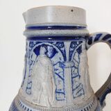 German sandstone jug decoration medieval kings
