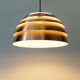 Hanging copper Dome by Hans - Agne Jakobsson Markaryd Sweden, 1960