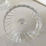 Baccarat crystal candy box, Bamboo model